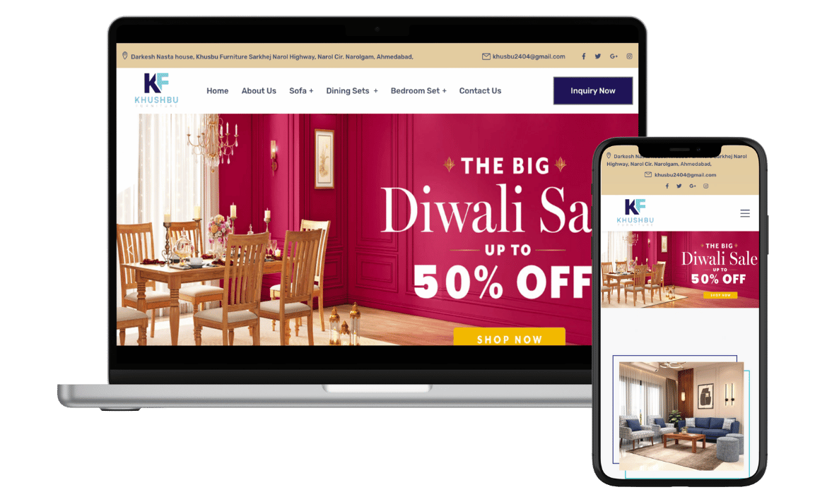 Khushbu Furniture Portfolio