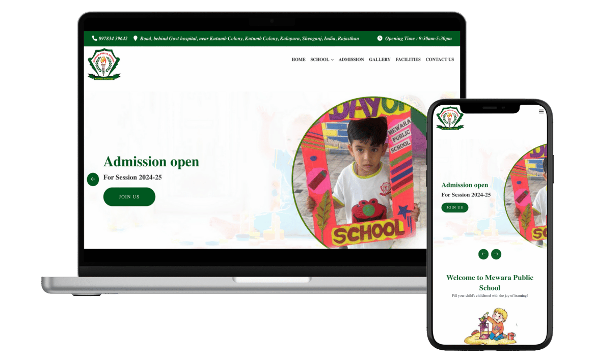 Mewara Public School Portfolio